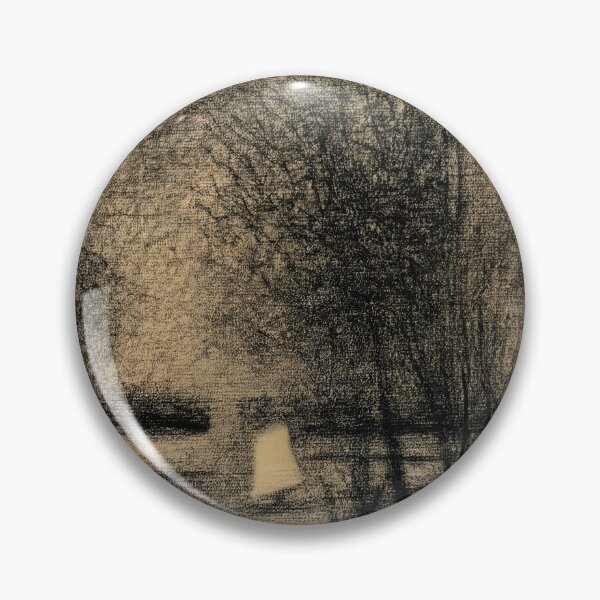 Artikelvorschau, La Voile Blanche von Georges Seurat: Twilight Riverside Fine Art Poster entworfen und verkauft von artofuniverse.