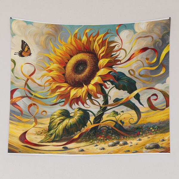 Item preview, Sunflower in a dream designed and sold by Undersea Ai Art.