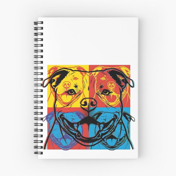 Item preview, American Bully in Andy Warhol Style designed and sold by FreshOPrint.
