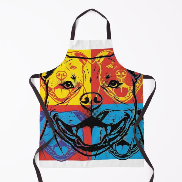 Item preview, American Bully in Andy Warhol Style designed and sold by FreshOPrint.