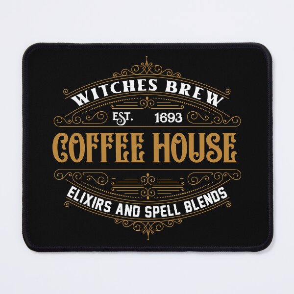 Item preview, Vintage Witches Brew Coffee House  designed and sold by NettiesWallArt.