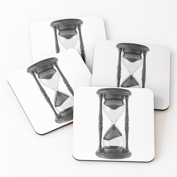 Item preview, The Reverse Hourglass: Defying Gravity and Time – Surreal Minimalist Sandglass Illustration for Dreamers and Deep Thinkers- clock, designed and sold by Sanatsalstile.