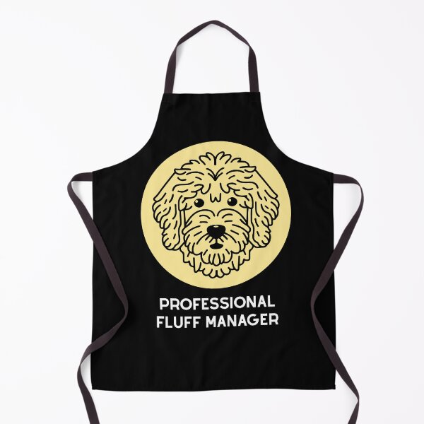 Item preview, Goldendoodle Cute Line Art Design Profesional Fluff Manager designed and sold by PeriwinkleStone.