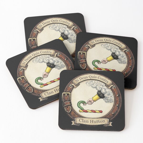 Item preview, Clan Hutton Crest designed and sold by BagTown Clans.