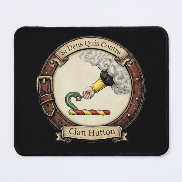 Item preview, Clan Hutton Crest designed and sold by BagTown Clans.