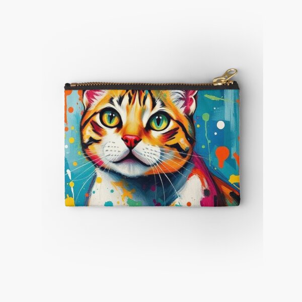 Item preview, Orange Cat with Paint Stains designed and sold by RAISC.