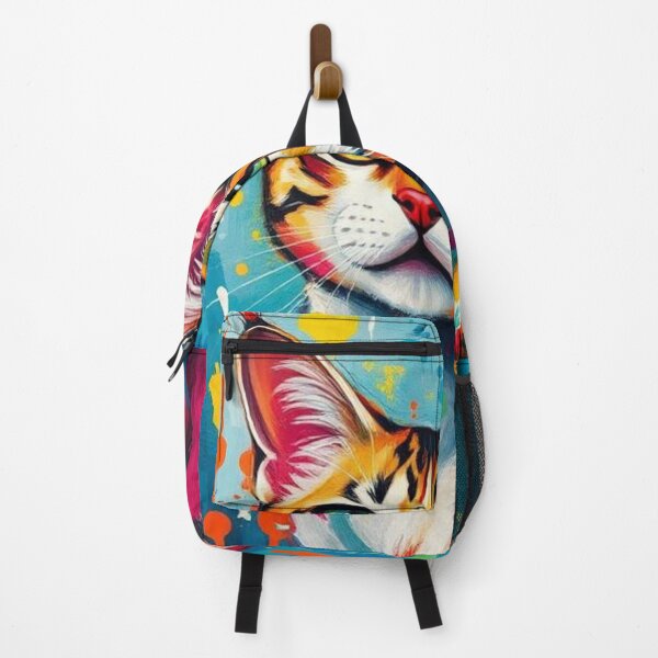 Item preview, Orange Cat with Paint Stains designed and sold by RAISC.