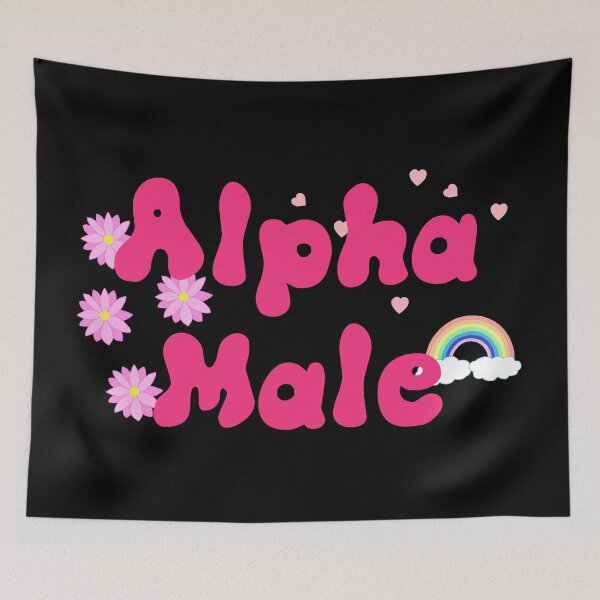 Item preview, Alpha Male Cutesy Cartoon designed and sold by TiffinByLK.