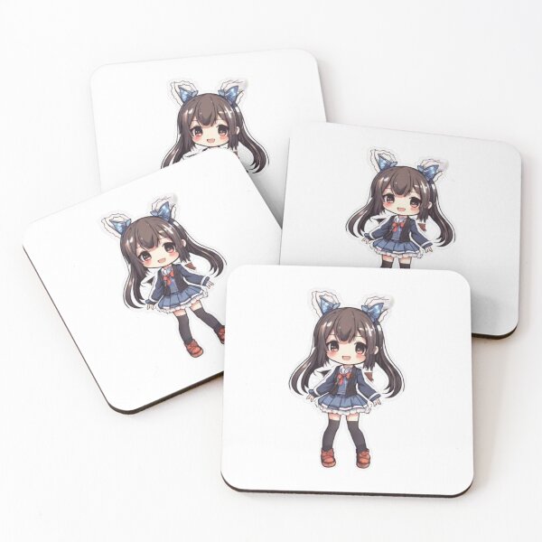 Item preview, Chibi Schoolgirl Anime Sticker designed and sold by KrisGraphic45.