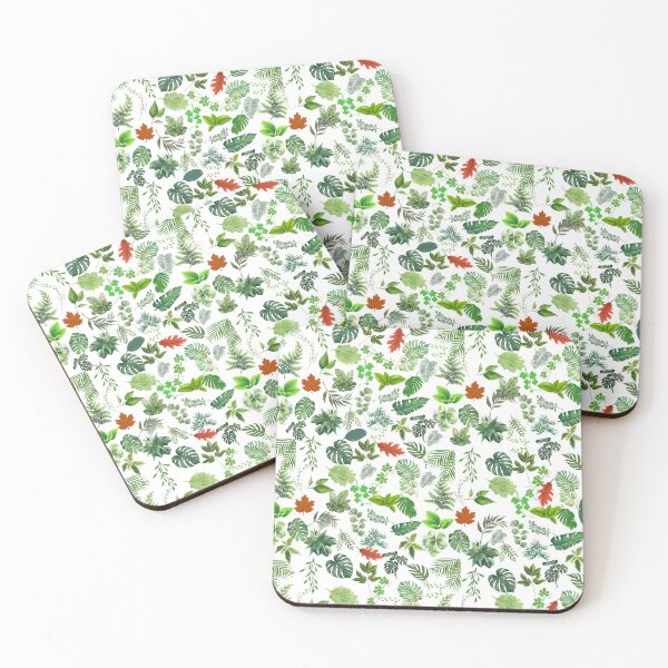 Item preview, Tropical Green Leaves Botanical Seamless Pattern Design designed and sold by Cutethings3.