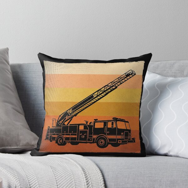 Item preview, Retro Sunset Fire Truck T-Shirt designed and sold by SayIt-Wear.