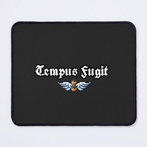 Item preview, Tempus Fugit Retro Pixel Art Hourglass and Wings designed and sold by OneToTee.