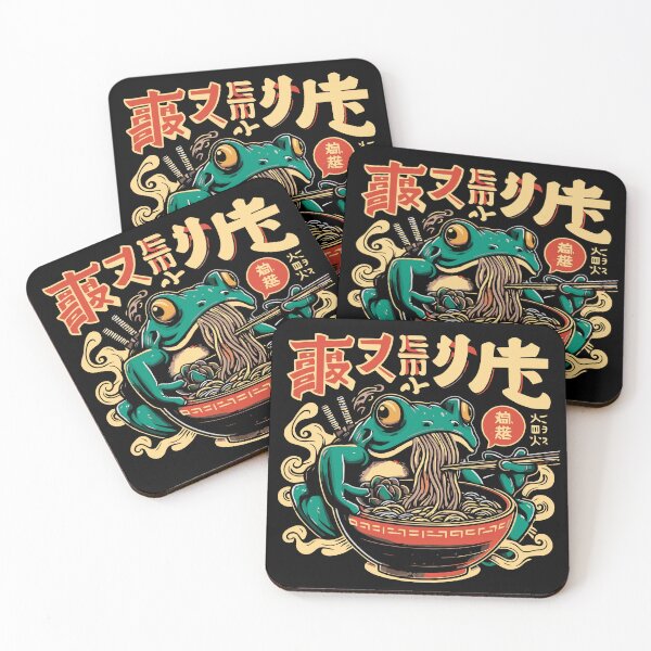 Item preview, Frog eating ramen design designed and sold by EzequielBC.