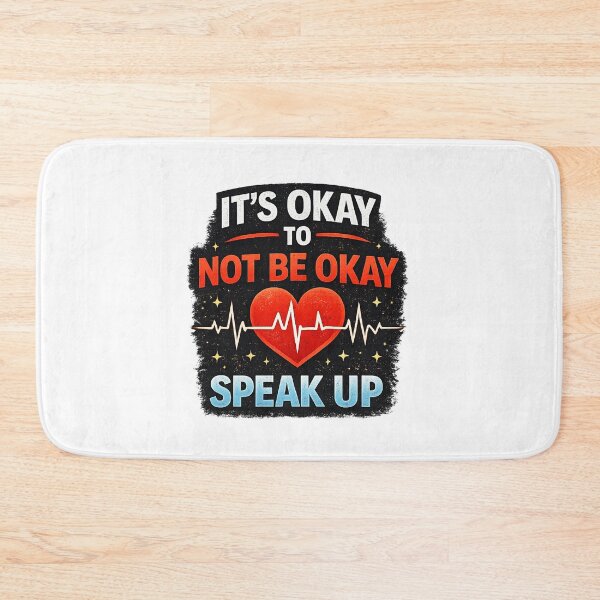 Item preview, It’s Okay To Not Be Okay – Mental Health Awareness Speak Up Design designed and sold by SilenceInNature.
