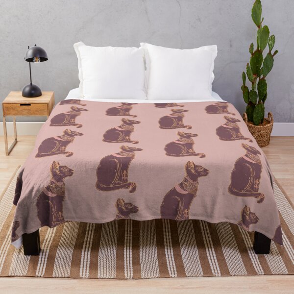 Item preview, Egyptian Sphynx - Mauve Pink Empress Design designed and sold by Sophie Elaina Designs.