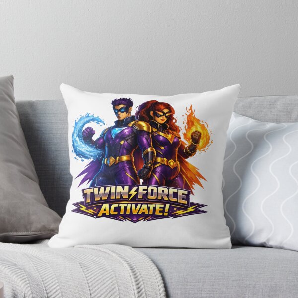 Item preview, The Super Twins: Masked Legends of Fire & Water designed and sold by CosmicSplendor.