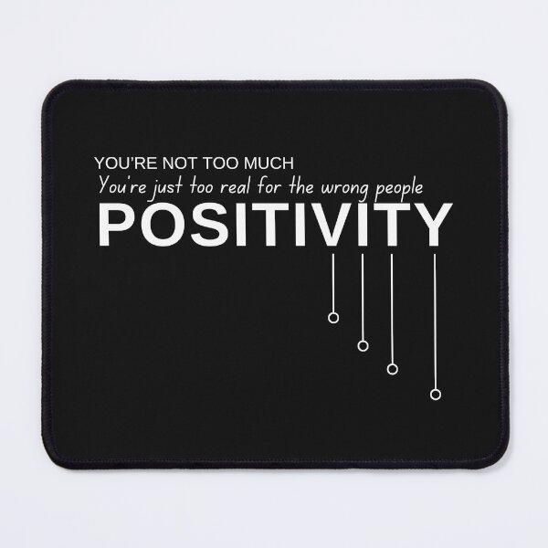 Item preview, Stay Positive Typography Design designed and sold by KereetsaOne.