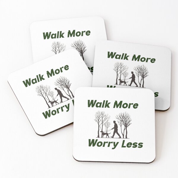 Item preview, Walk more, worry less. Dog Walker  designed and sold by bluesquidink.