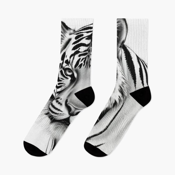 Item preview, Tiger in Black and White designed and sold by RAISC.