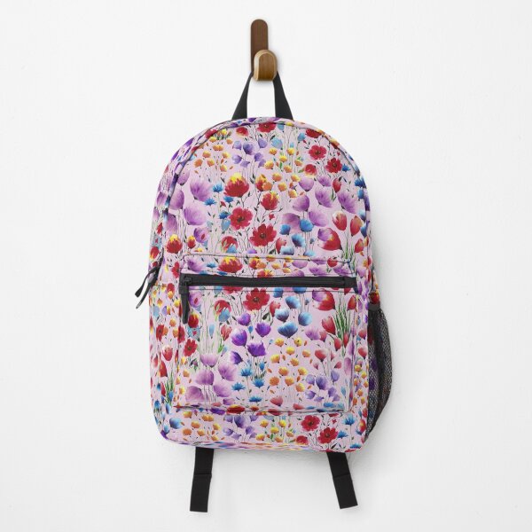 Item preview, Floral Patten Pink background designed and sold by VitSArt.