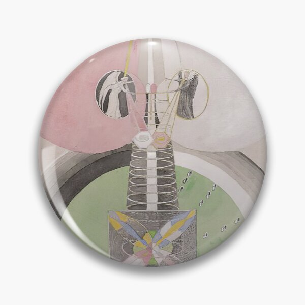 Item preview, Hilma af Klint Inspired Abstract Spiritual Art | Sacred Geometry & Symbolic Modernism designed and sold by Bondira-Spono.