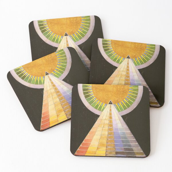 Item preview, Hilma af Klint Inspired Abstract Spiritual Art | Sacred Geometry & Symbolic Modernism designed and sold by Bondira-Spono.