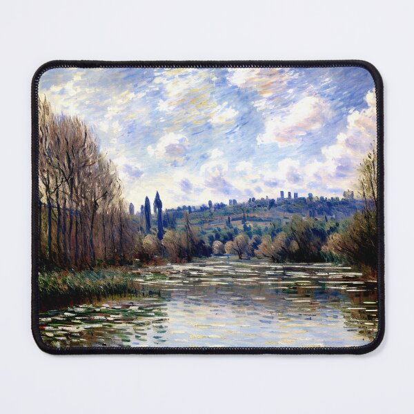 Item preview, Flood of the Seine at Vétheuil designed and sold by artdesignsnow.