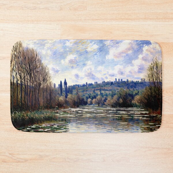 Item preview, Flood of the Seine at Vétheuil designed and sold by artdesignsnow.