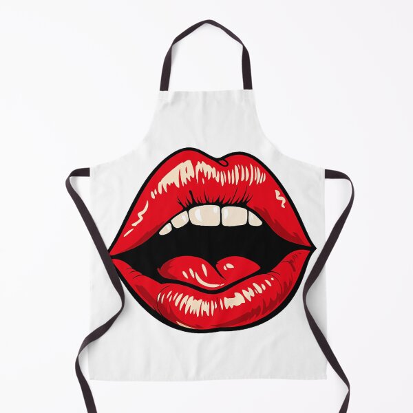 Item preview, Red Lips Pop Art – Bold Aesthetic Lip Design designed and sold by myforestfog.