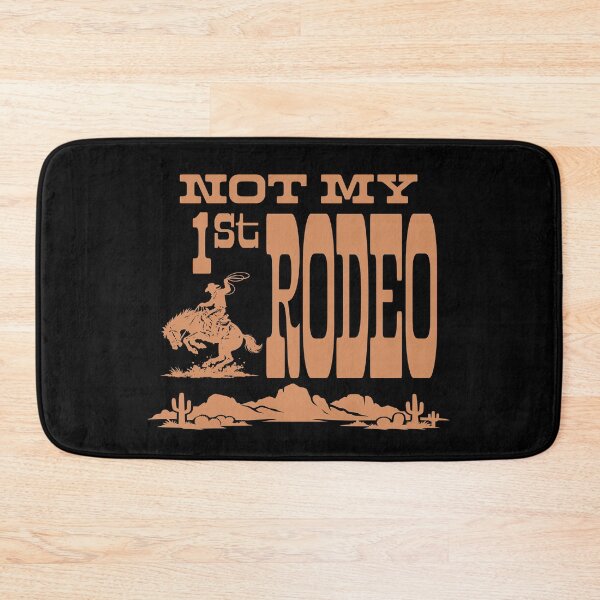 Item preview, Not My 1st Rodeo Vintage Cowboy Riding Horse designed and sold by Colorfulman.