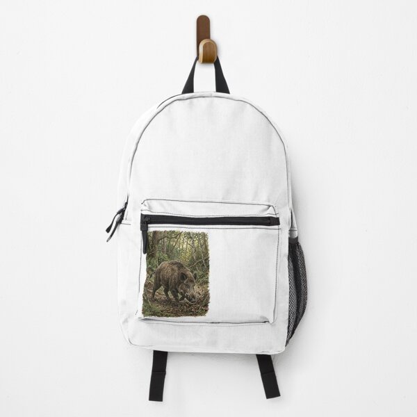 Item preview, Wild Boar - Woodland Wildlife Forest Illustration designed and sold by RubisLeaf.