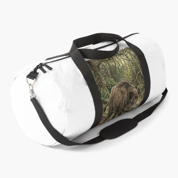 Item preview, Wild Boar - Woodland Wildlife Forest Illustration designed and sold by RubisLeaf.