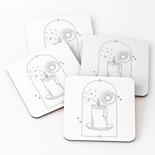 Item preview, Magic Candle Moon Stars designed and sold by GeoGoose.