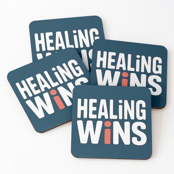 Item preview, Healing wins - wars & PTSD Recovery Gift designed and sold by ُEldalal-Design.