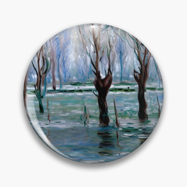 Item preview, Flood Waters: Submerged Fields and Reflective Surfaces designed and sold by artdesignsnow.