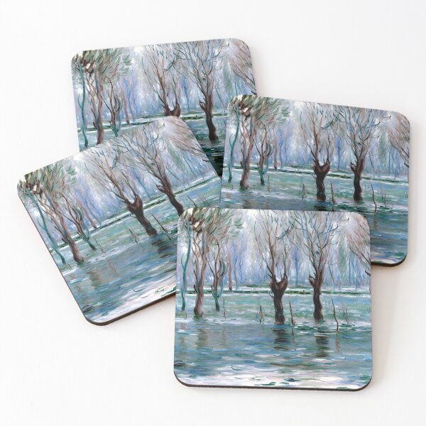 Item preview, Flood Waters: Submerged Fields and Reflective Surfaces designed and sold by artdesignsnow.