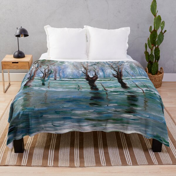 Item preview, Flood Waters: Submerged Fields and Reflective Surfaces designed and sold by artdesignsnow.