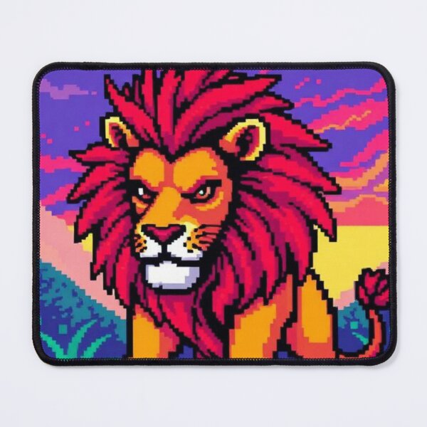 Item preview, Pixel Art Lion designed and sold by RAISC.