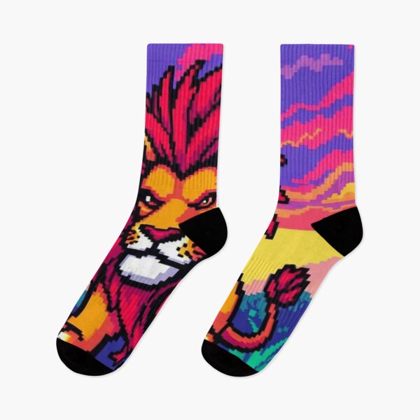 Item preview, Pixel Art Lion designed and sold by RAISC.