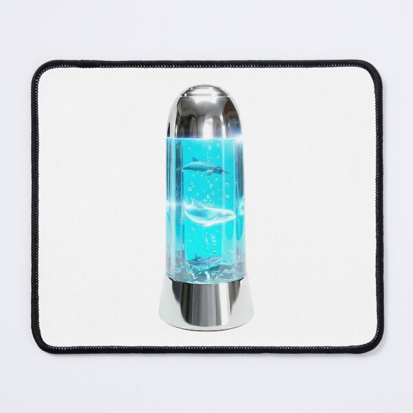 Item preview, Frutiger Aero Liquid Motion Dolphin Lamp Nostalgia designed and sold by NostalgiaOS.
