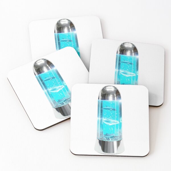 Item preview, Frutiger Aero Liquid Motion Dolphin Lamp Nostalgia designed and sold by NostalgiaOS.