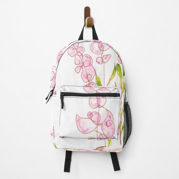 Item preview, ink and petals - classic pink watercolor floral designed and sold by forge & flowers.