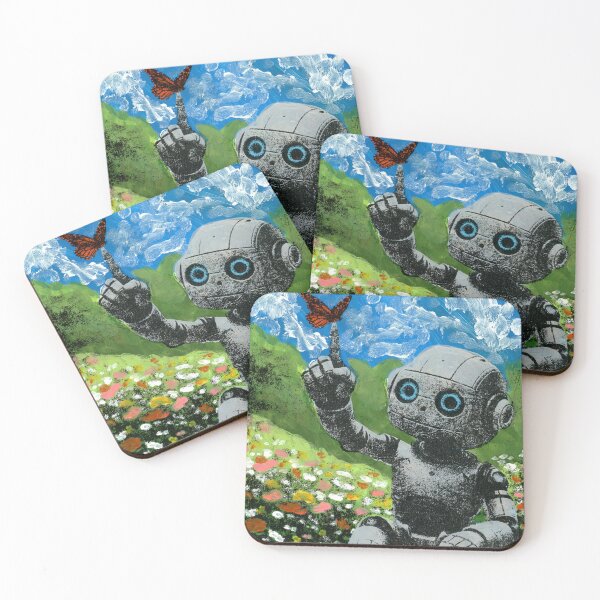 Item preview, Robot and Butterfly designed and sold by ElvisSantanaArt.