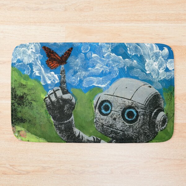 Item preview, Robot and Butterfly designed and sold by ElvisSantanaArt.