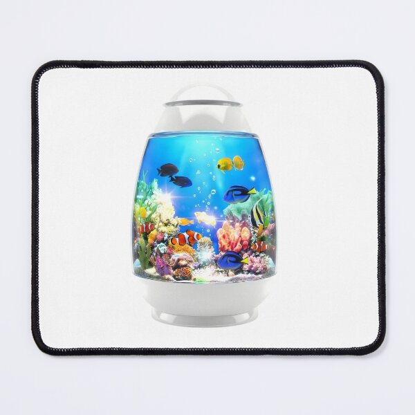 Item preview, Y2K Aesthetic Pod Aquarium Fake Fish Tank designed and sold by NostalgiaOS.