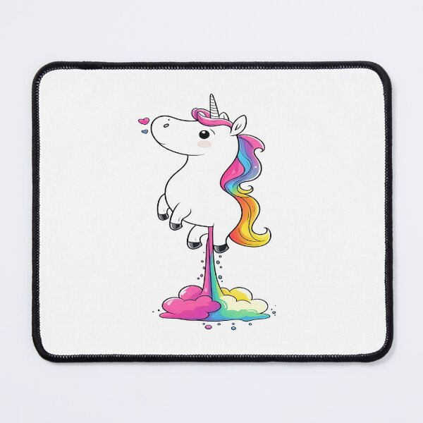 Item preview, Funny Rainbow Unicorn - Magic Rocket Power Cartoon designed and sold by myforestfog.