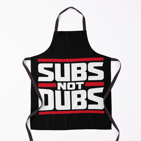 Item preview, Subs Not Dubs Bold Anime Fan Statement Design designed and sold by TeeTimeTreasure.