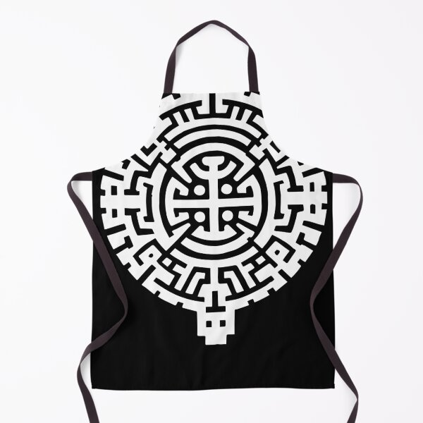 Item preview, Tribal mayan aztec ornament labyrinth circle 127sm designed and sold by 127sm.