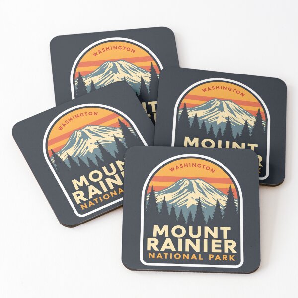 Item preview, Mount Rainier National Park - Washington designed and sold by StudioRedKoala.