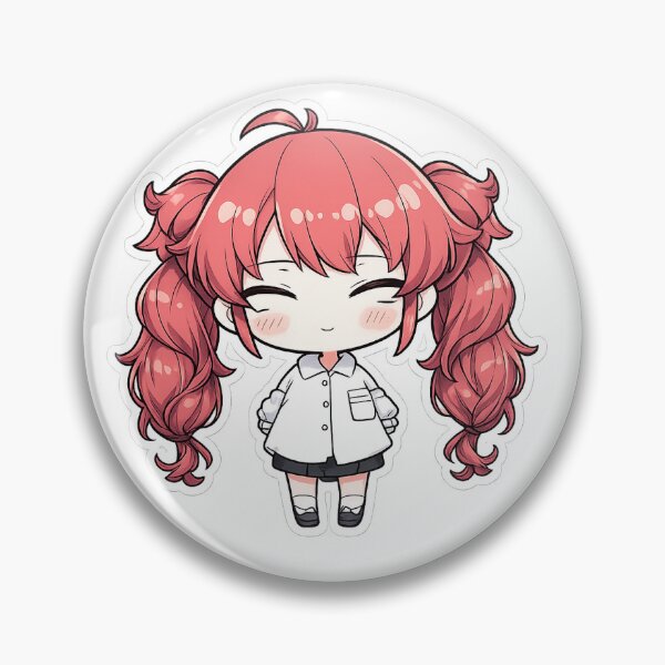 Item preview, Coral Nini Chibi Anime Girl designed and sold by MoodBuns®.